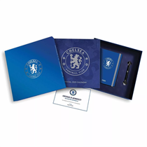 CHELSEA FC 2025 CALENDAR & DIARY MUSICAL GIFT BOX SET